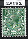 SG N14 (-) ½d Forest Green (Deep bright Myrtle-Green) 1912-1924 u/mint